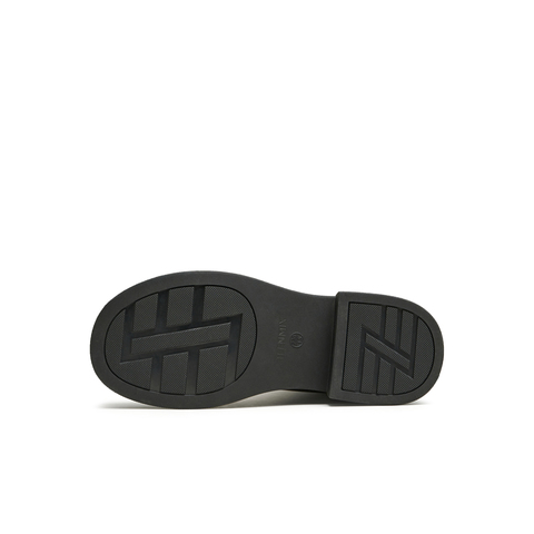 天美意2024冬新款切尔西靴显瘦百搭时尚英伦风女奶皮靴KYP03DD4