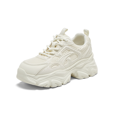 天美意2024秋新款网面透气厚底增高运动休闲女老爹鞋BI231CM4