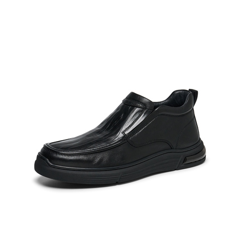 天美意2024冬新款商场同款一脚蹬商务休闲男休闲皮鞋EWX02DD4