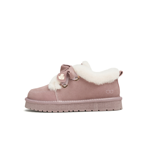 天美意2024冬新款商场同款疯狂动物城联名百搭女雪地靴CNA21DM4