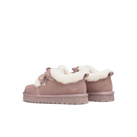 天美意2024冬新款商场同款疯狂动物城联名百搭女雪地靴CNA21DM4