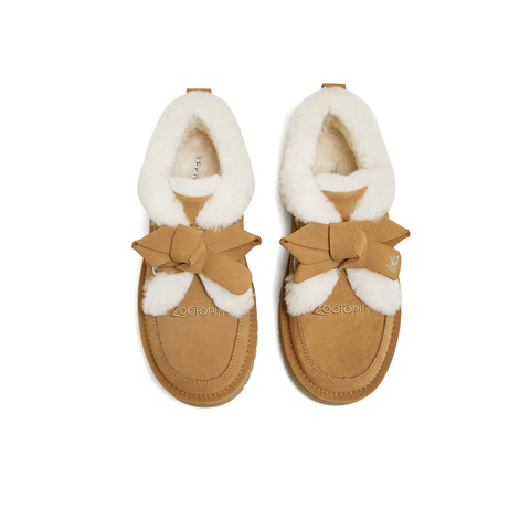 天美意2024冬新款商场同款疯狂动物城联名百搭女雪地靴CNA21DM4