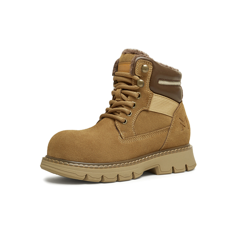 天美意2024冬新款户外登山工装百搭休闲大黄靴女马丁靴KGX01DD4