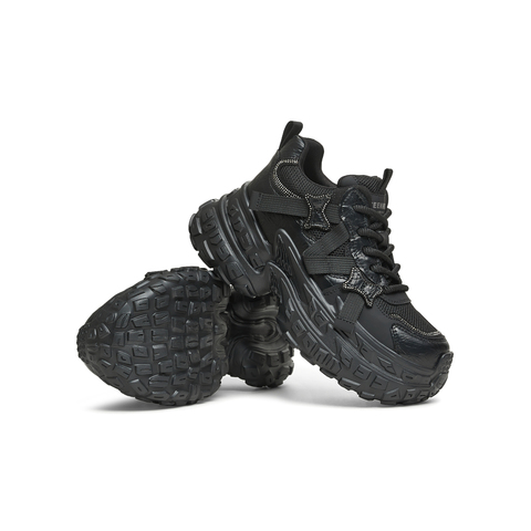 天美意2024冬新款时尚休闲百搭复古厚底运动女老爹鞋KG058DM4