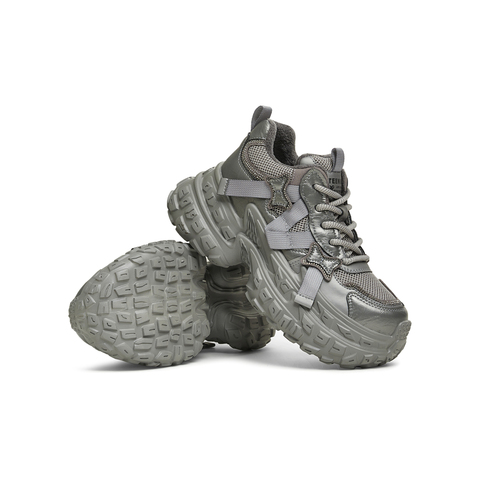 天美意2024冬新款时尚休闲百搭复古厚底运动女老爹鞋KG058DM4