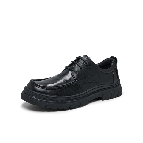 天美意2024冬新款商场同款通勤厚底复古风男休闲鞋EWW01DM4