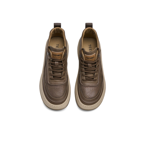 天美意2024冬新款商场同款通勤百搭英伦风男休闲鞋3UG01DD4