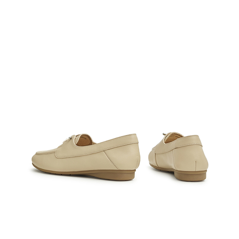 天美意2024秋新款舒适通勤文艺休闲简约风女单鞋AH003CM4