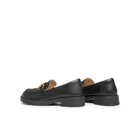 天美意2024秋新款商场同款简约百搭乐福鞋女单鞋COY05CA4