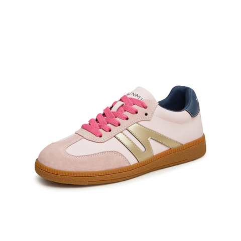 天美意2024秋新款复古休闲百搭阿甘德训鞋女休闲鞋AI021CM4