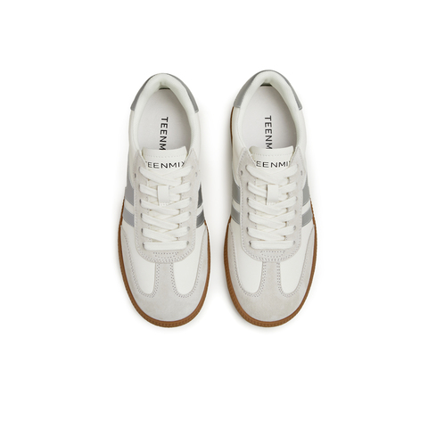 天美意2024秋新款复古休闲百搭阿甘德训鞋女休闲鞋AI021CM4