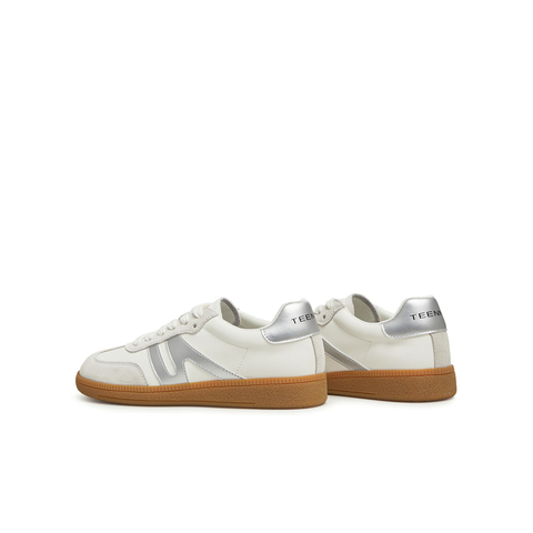 天美意2024秋新款复古休闲百搭阿甘德训鞋女休闲鞋AI021CM4