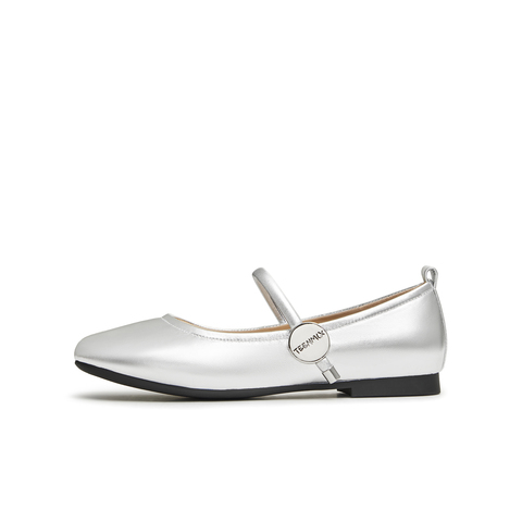 天美意2024秋新款时尚休闲优雅复古百搭浅口女玛丽珍鞋KM013CQ4