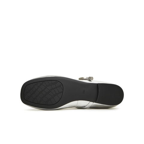 天美意2024秋新款时尚休闲优雅复古百搭浅口女玛丽珍鞋KM013CQ4