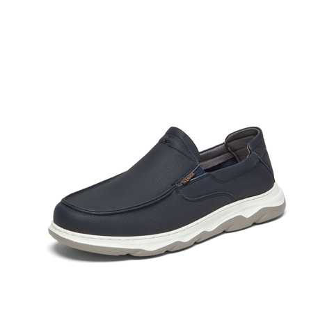 天美意2024秋新款商场同款一脚蹬百搭男商务休闲皮鞋3MT02CM4