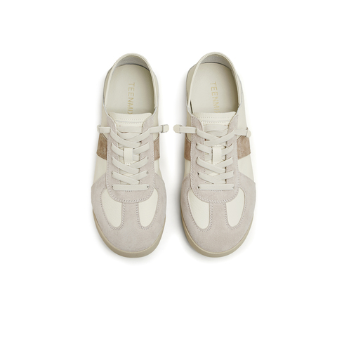 天美意2024秋新款商场同款复古美式休闲女阿甘德训鞋BJ231CM4