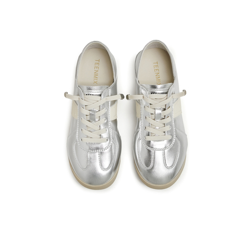 天美意2024秋新款商场同款复古美式休闲女阿甘德训鞋BJ231CM4