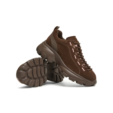 天美意2025春新款商场同款休闲系带百搭撞色女老爹鞋BK401AM5