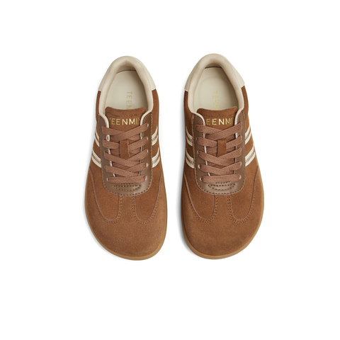 天美意2025春新款商场同款毛绒保暖休闲复古女德训鞋BK551AM5