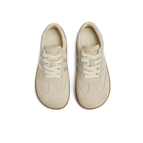 天美意2025春新款商场同款毛绒保暖休闲复古女德训鞋BK551AM5