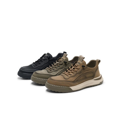 天美意2025春新款商场同款百搭通勤时尚潮流男工装鞋3TN01AM5