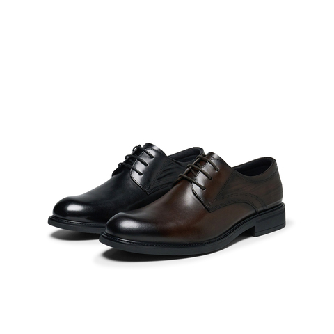 天美意2025春新款商场同款通勤商务英伦男正装皮鞋3TP01AM5