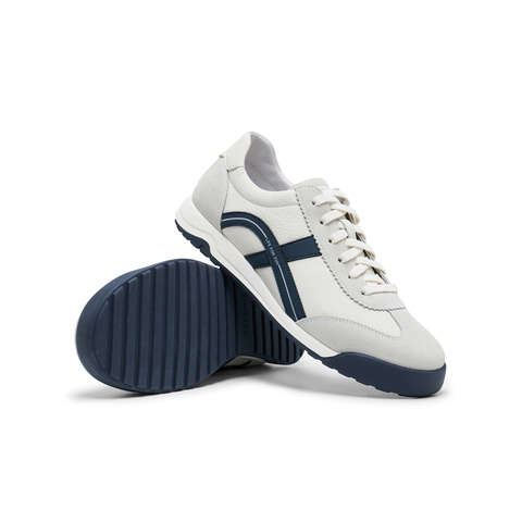 天美意2025春新款商场同款休闲系带舒适通勤男德训鞋EVK12AM5