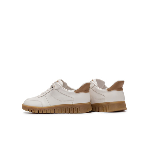 天美意2024冬新款商场同款休闲系带平底女舒适满帮鞋CMA29AM5