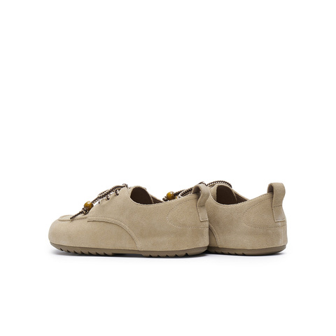 天美意2025春新款商场同款软木鞋复古百搭系带女勃肯鞋CHS24AM5