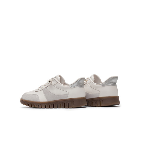 天美意2024冬新款商场同款休闲系带平底女舒适满帮鞋CMA29AM5