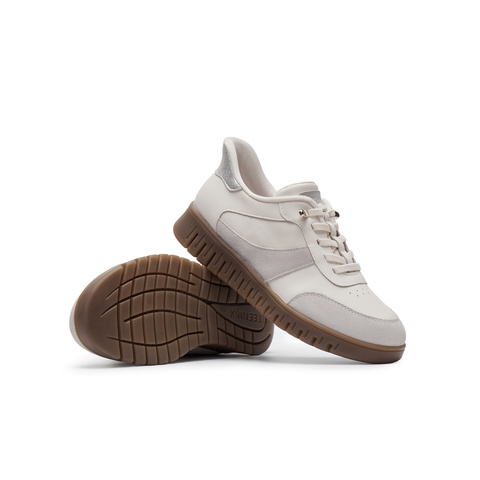 天美意2024冬新款商场同款休闲系带平底女舒适满帮鞋CMA29AM5