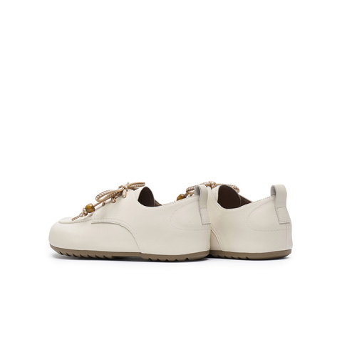 天美意2025春新款商场同款软木鞋复古百搭系带女勃肯鞋CHS24AM5