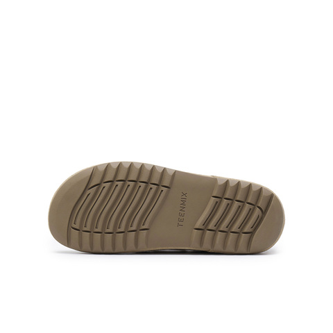 天美意2025春新款商场同款软木鞋复古百搭系带女勃肯鞋CHS24AM5