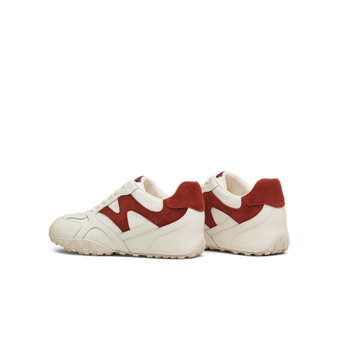 天美意2025春新款休闲运动百搭复古系带女阿甘鞋德训鞋KG078AM5