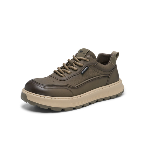 天美意2025春新款商场同款舒适通勤英伦百搭男工装鞋3US01AM5