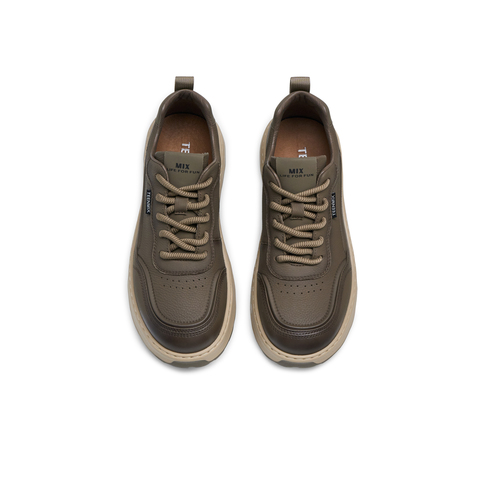 天美意2025春新款商场同款舒适通勤英伦百搭男工装鞋3US01AM5