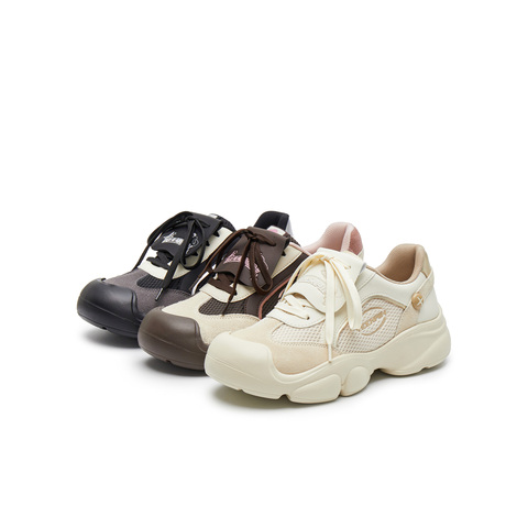 天美意2024冬新款商场同款系带百搭女户外潮流溯溪鞋CKY32AM5