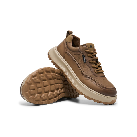 天美意2025春新款商场同款舒适通勤英伦百搭男工装鞋3US01AM5