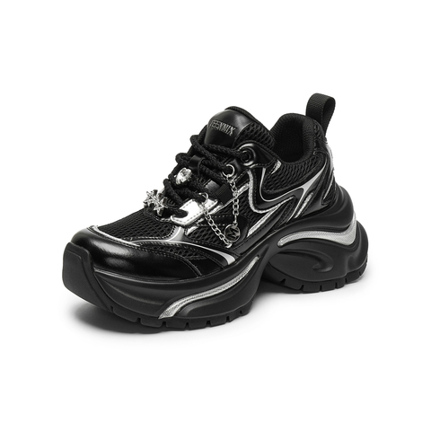 天美意2024冬新款商场同款潮流运动百搭休闲女老爹鞋BK501AM5