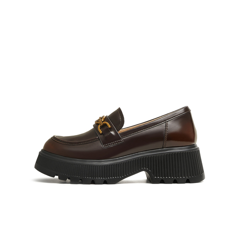 天美意2025春新款商场同款百搭小个子休闲女乐福鞋CIP02AA5