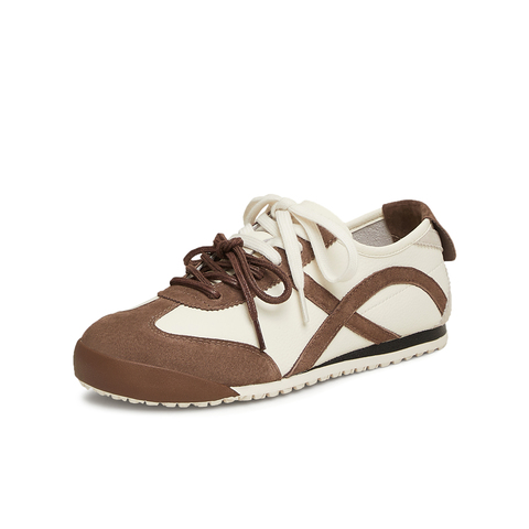 天美意2025春新款商场同款通勤休闲复古风女德训鞋BK611AM5