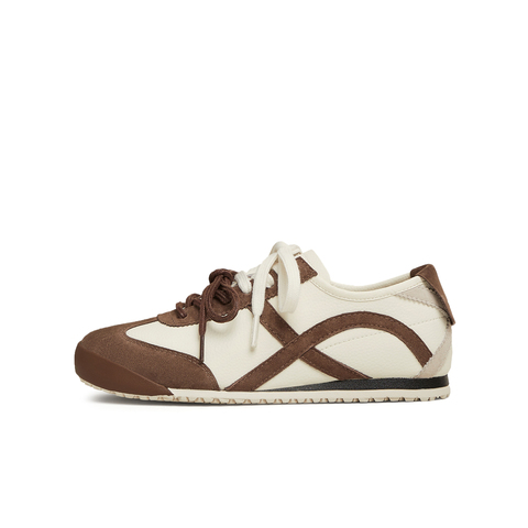 天美意2025春新款商场同款通勤休闲复古风女德训鞋BK611AM5