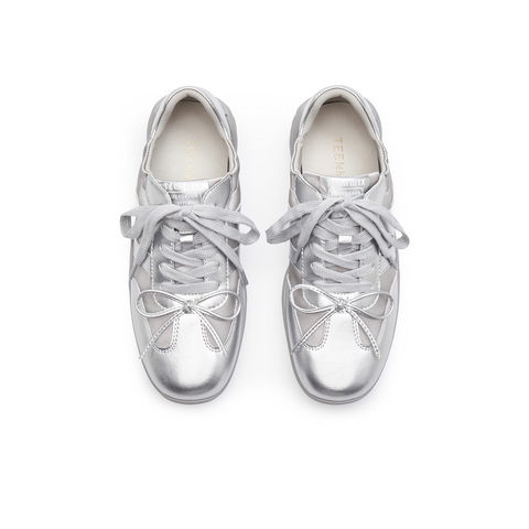 天美意2025春新款商场同款潮流运动鞋系带百搭女德训鞋BK591AM5