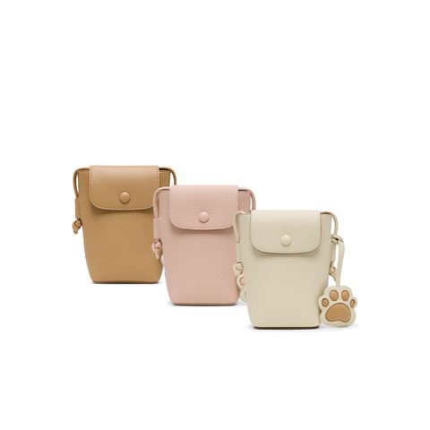 天美意2025春新款商场同款手机包单肩包可爱女斜挎包X3082AX5