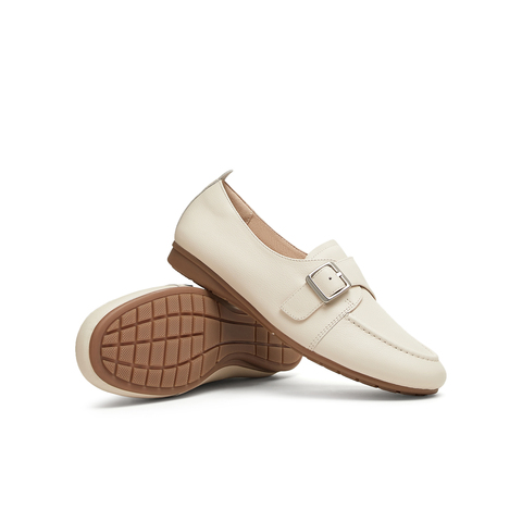 天美意2025春新款平底舒适懒人一脚蹬百搭通勤女乐福鞋KE054AA5