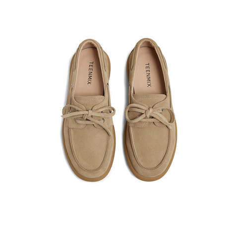 天美意2025春新款商场同款乐福鞋百搭日常女舒适满帮鞋BK491AM5