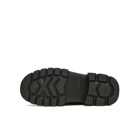 天美意2025春新款知识分子风百搭书呆子女学院牛津鞋CJM03AM5