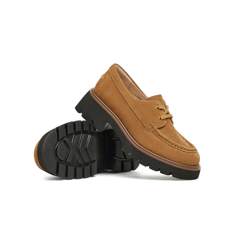 天美意2025春新款知识分子风百搭书呆子女学院牛津鞋CJM03AM5