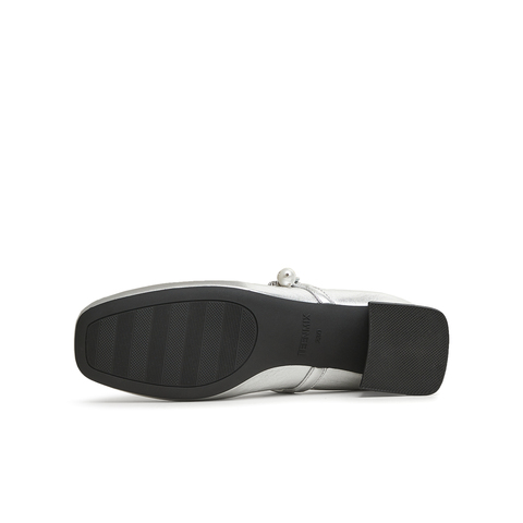 天美意2025春新款商场同款休闲通勤纯色女玛丽珍鞋BI282AQ5