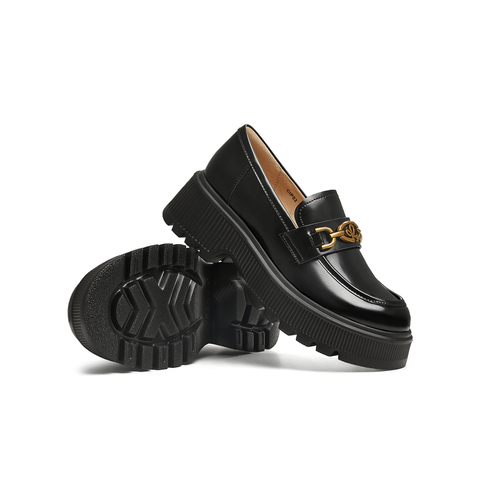 天美意2025春新款商场同款百搭小个子休闲女乐福鞋CIP02AA5